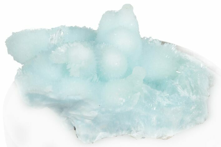 Blue-Green Aragonite Aggregation - Wenshan Mine, China #290995